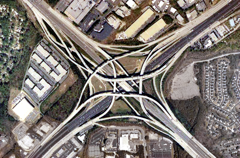 Illustration for article titled The World's 18 Worst Intersections And Interchanges